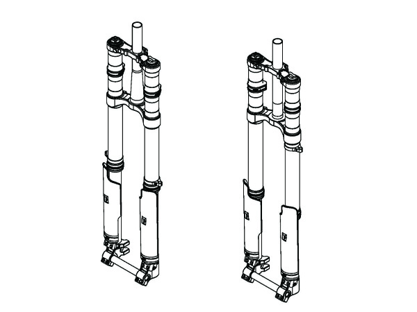 自行車前叉 自行車前叉