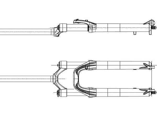避震前叉 避震前叉