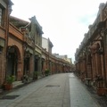 天兔颱風，風雨中的三峽，別有一番詩情畫意，老街呈現的是種寧靜。