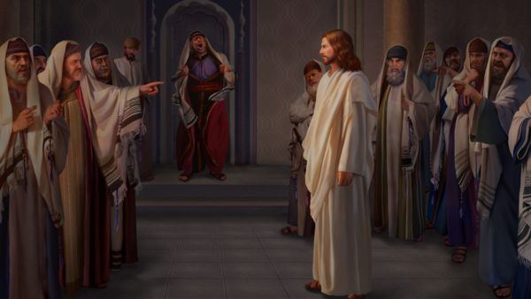 法利賽人抵擋主耶穌
