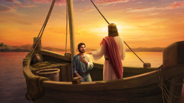 彼得蒙呼召-彼得跟隨主耶穌