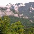 馬崙山步道2.3處之觀景台俯瞰, 左鄰的大山, 正是八仙山