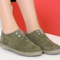 冬款女生加絨保暖平底鞋
顏色 土黃/黑/綠/米
尺寸 34-40
材質 鹿皮絨