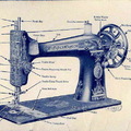 我的古董勝家縫紉機SINGER SEWING MACHINES Model 128