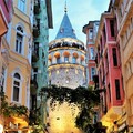 土耳其《伊斯坦堡》-伊斯坦堡山海雙塔 加拉達塔Galata Tower, 少女塔Maiden's Tower - 1