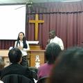 2013年3月24日主日
張美惠宣教士賢伉儷
二十年南非信息分享