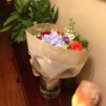 感恩節女兒送媽媽的花