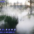 假山水造霧設備、雲海造景噴霧設計