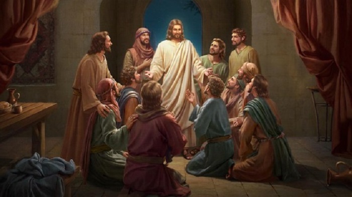 主耶穌復活在門徒中間