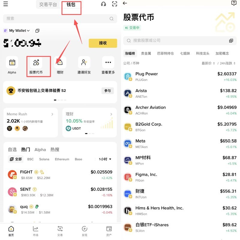 币安股票代币
