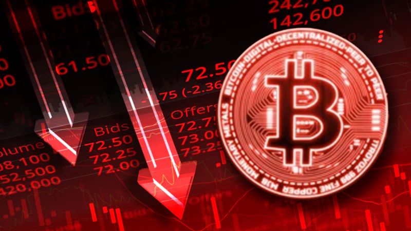 为什么比特币跌其他币也跌？山寨币是不是暴跌的更厉害？ — BTC价格走势图
