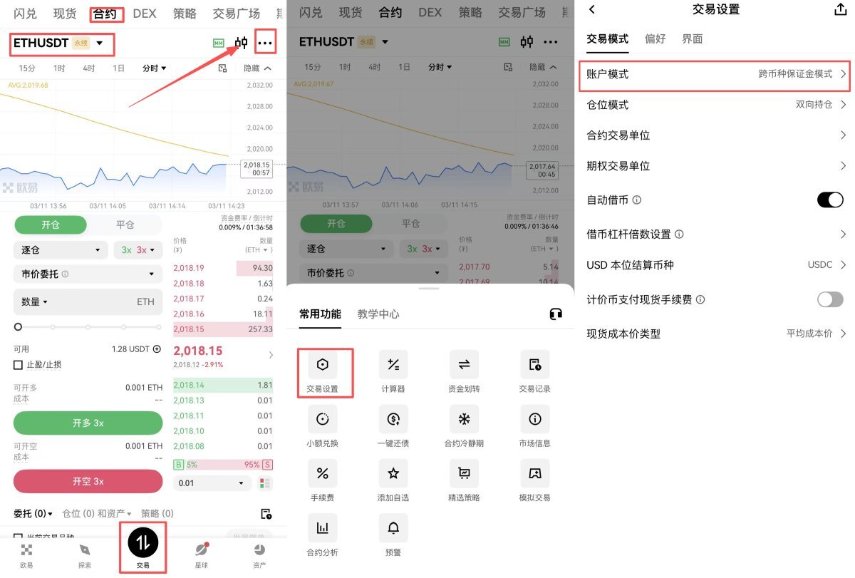 欧易永续合约教学