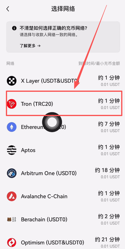 如何把钱包里的USDT转回到交易所？_图3