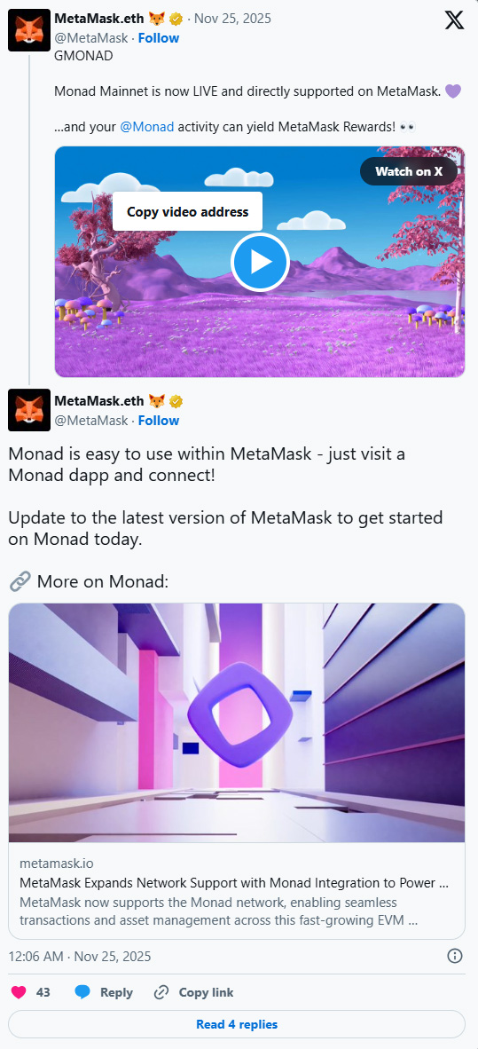 如何将 Monad (MON)币 连接到 MetaMask？安全吗？步 — 相关配图5