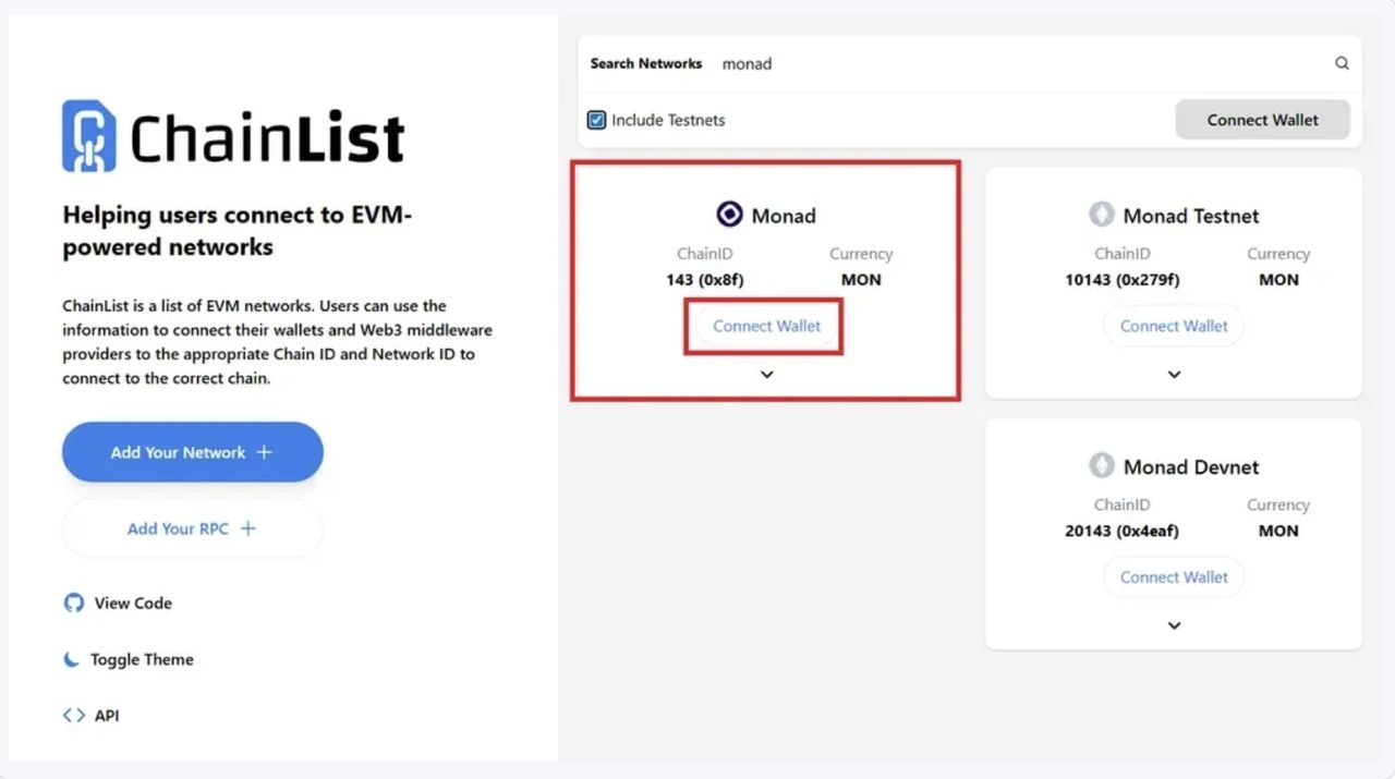 如何将 Monad (MON)币 连接到 MetaMask？安全吗？步 — 相关配图6