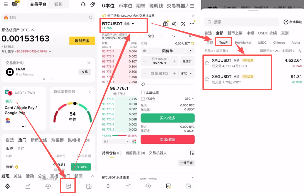 如何在币安 (Binance)上24小时交易黄金白银？ — 相关配图2