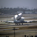 Space Shuttle Endeavour Landing  on LAX