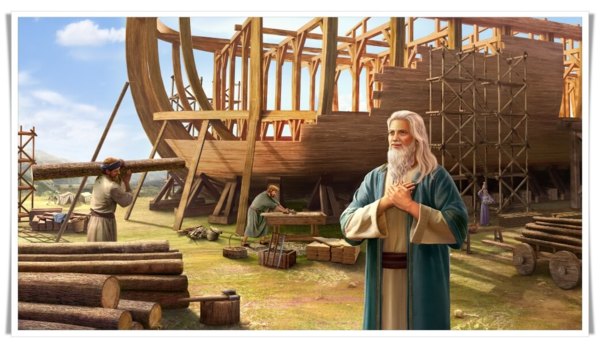 挪亞為滿足神造方舟