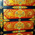 西藏櫃-九抽雪獅彩繪文件櫃-3
