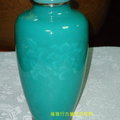 日本綠釉花瓶