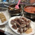 魚板(어묵)  血腸(손대) 韓國街頭小吃