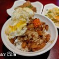 小魯肉飯 荷包蛋 滷油豆腐 白菜滷