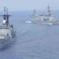 日本和菲律賓在南海爭議海域舉行首次聯合海軍演習 011