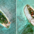 美衛星拍攝越南在南沙填海造陸,面積達8萬平方米 001