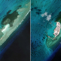 美衛星拍攝越南在南沙填海造陸,面積達8萬平方米 002