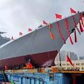 中國最新軍艦下水沒裝球鼻艏被吐槽 001