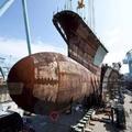 中國最新軍艦下水沒裝球鼻艏被吐槽 009