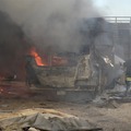 俄軍空襲土耳其救援車隊 致7死10傷 002
