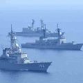 日本和菲律賓在南海爭議海域舉行海軍演習 012