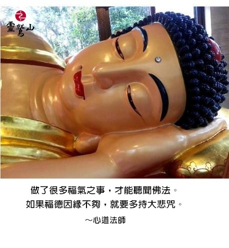 心道法師語錄
