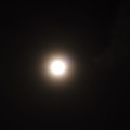 颱風前夕的中秋滿月