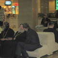 旅館大廳見到希臘正教牧師