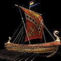 維京人的戰船
