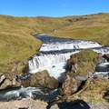 冰島陽光行：彩虹瀑布之上的瀑布群