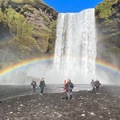 冰島陽光行：彩虹瀑布之上的瀑布群