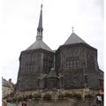 翁弗勒的百年木造教堂1