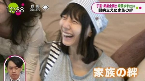 麻美由真日前接受訪問時明顯憔悴消瘦。(圖/翻攝自livedoor部落格)