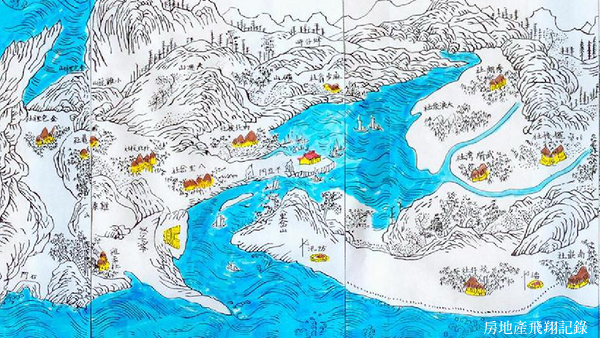 1717諸羅縣志山川總圖 房地產飛翔記錄 Udn相簿