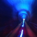 2號隧道內的燈光秀