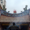 「台北霞海城隍廟」拜殿的屋頂