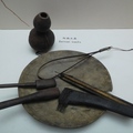 泰雅博物館內的紋面工具