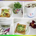 〈種子缽-04蔬菜2蘿蔔嬰森林〉05-6茶飲餐桌花