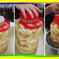〈蔬果-01繽紛醃泡菜2〉11上蓋冷開水沖洗瓶身