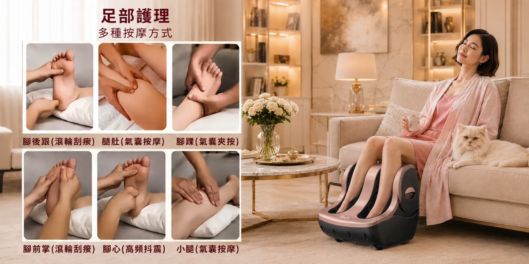 腿部按摩機推薦 