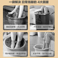 折疊便攜泡腳袋/泡腳桶，八層鎖溫結構，47公分桶身，小腿肚也能泡，·輕鬆好收納。