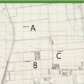 高雄市一千二百分之一都市計畫航測地形圖(1970)今天二聖路附近狀況圖（加字說明）